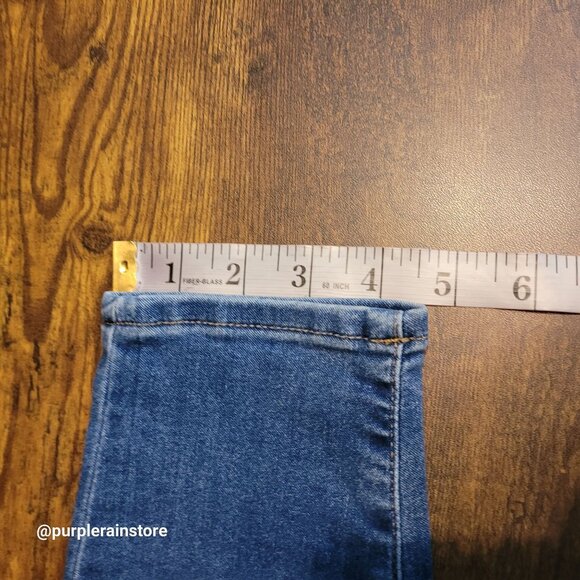 Mavi Jeans 27 Adriana Mid Rise Super Skinny Ankle Stretch Medium Light Wash - Picture 11 of 12